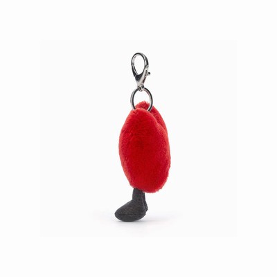 Jellycat Heart Bag Charm UK | 70932EFWN